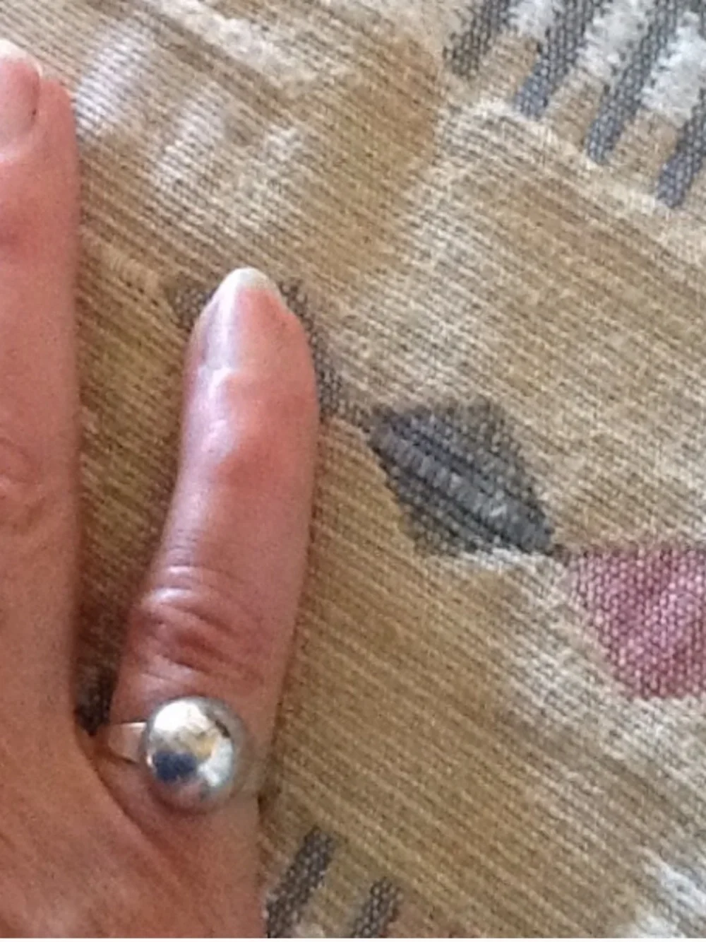 Native Sterling Ball Ring - Picture 3 of 4